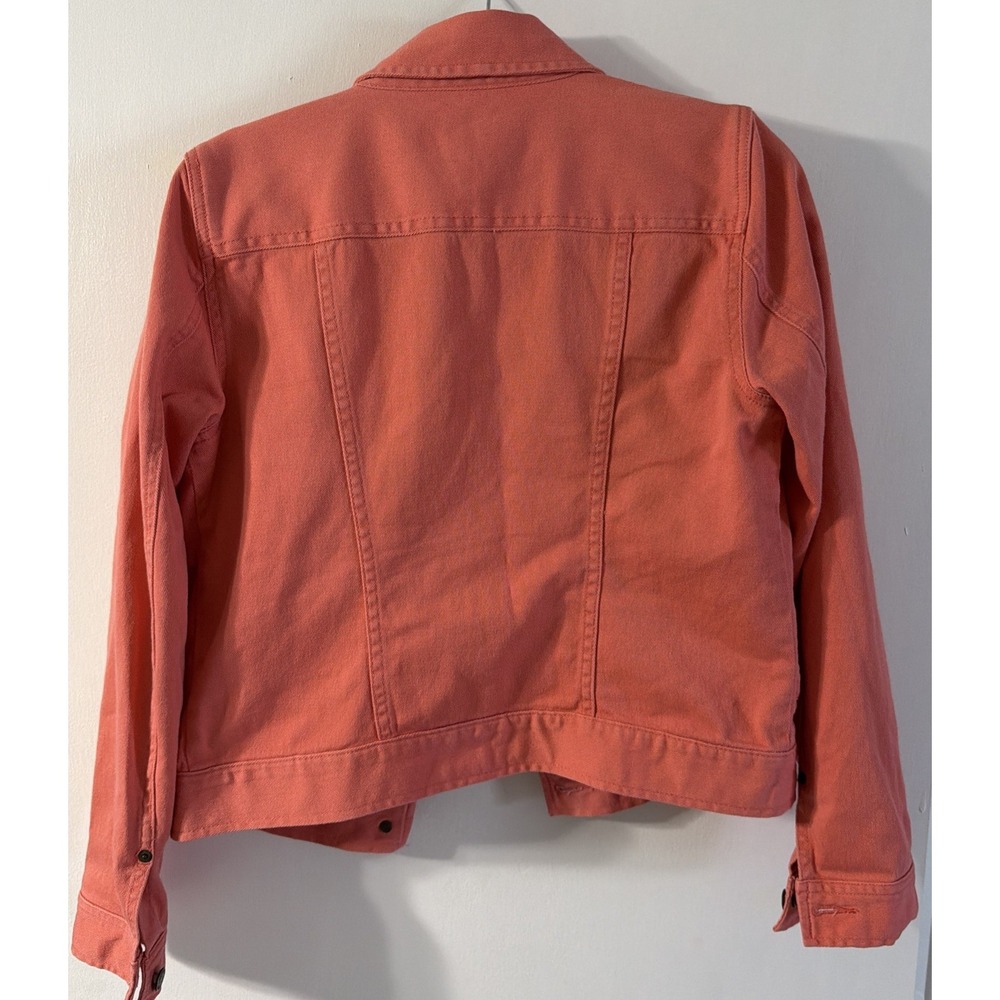 Lauren Jeans Co. Ralph Lauren Coral Denim Jacket Size XL EUC - Picture 11 of 11